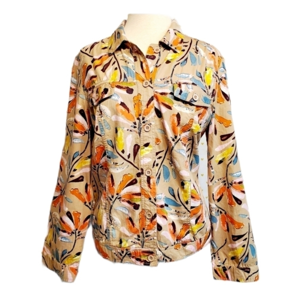 Serengeti Feather Beige Safari Button-down Long-sleeved Shirt